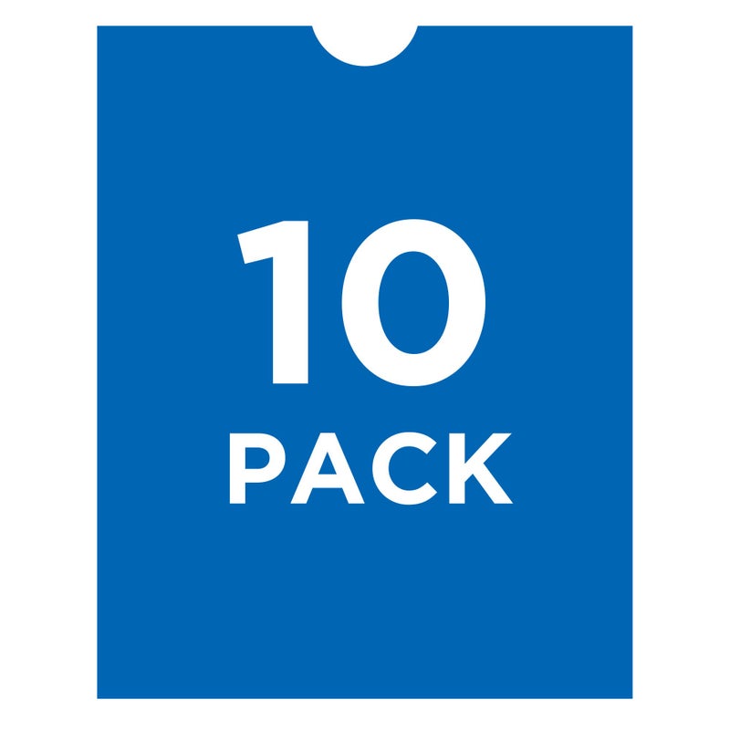 افيري أظرف ملفات Avery، حامل جواز سفر 4 بوصات × 6 بوصات، يتسع لما يصل إلى 30 ورقة، 10 أظرف فينيل شفافة (74806) - Image 2